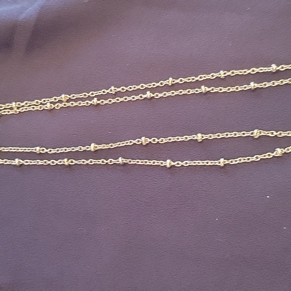 Make a Wish dandelion in blown glass necklace! 28" T- chain - Picture 5 of 13